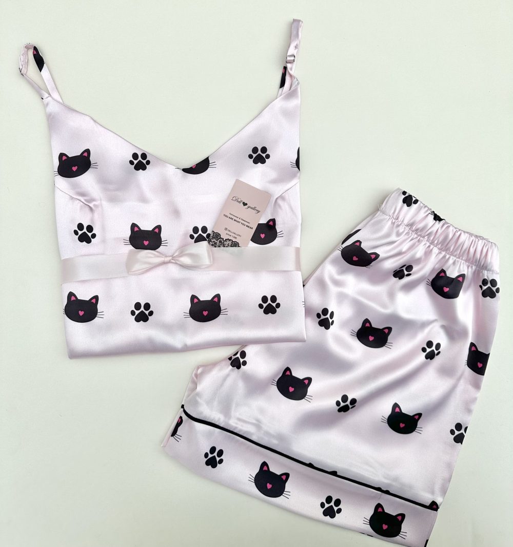 تاپ و شلوارک Kitten - Image 1