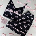 تاپ و شلوارک black bow