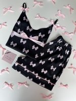 تاپ و شلوارک black bow