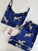 تاپ و شلوارک Navy Zebra