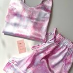 تاپ و شلوارک Pink forest